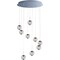 Et2 Orb 9-Light 21.75" Wide Polished Chrome Pendant Light E24254-91PC - alternate 1